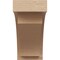 Ekena Millwork 4in. W x 8in. H x 12in. L Rivera Woodgrain TimberThane Rafter Tail, Primed Tan RFTUR04X08X12RIVRCPR - alternate 2